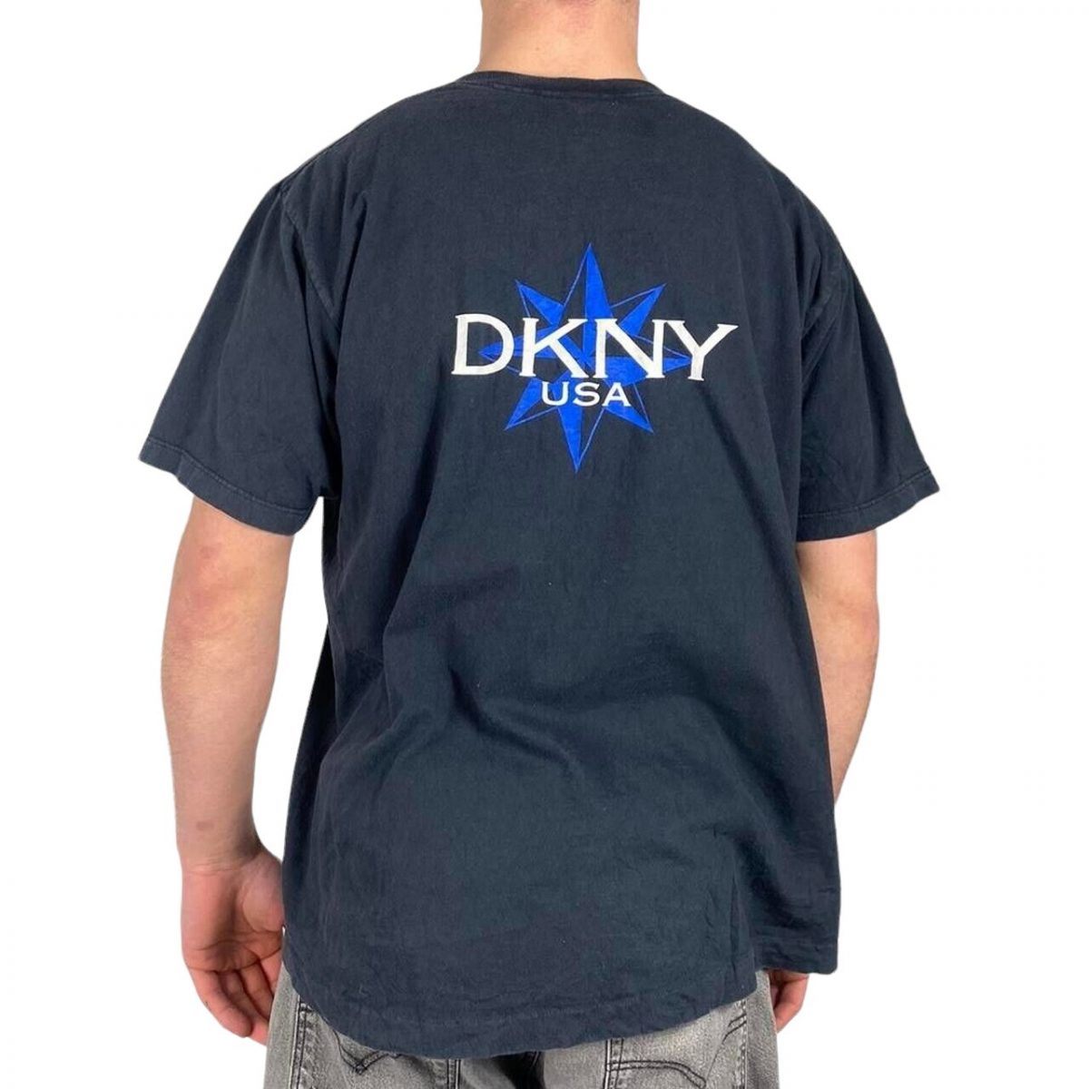 Dkny Blue Long sleeved T-shirt Size Men M - Image 3