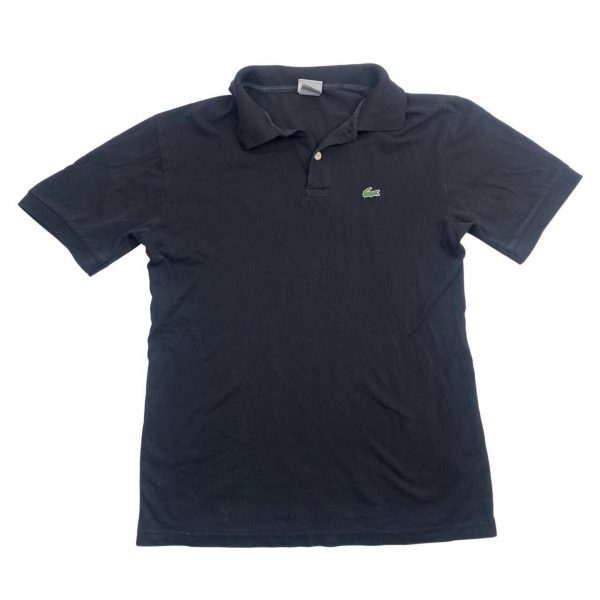 LACOSTE Black Polo-shirt Size Mens M