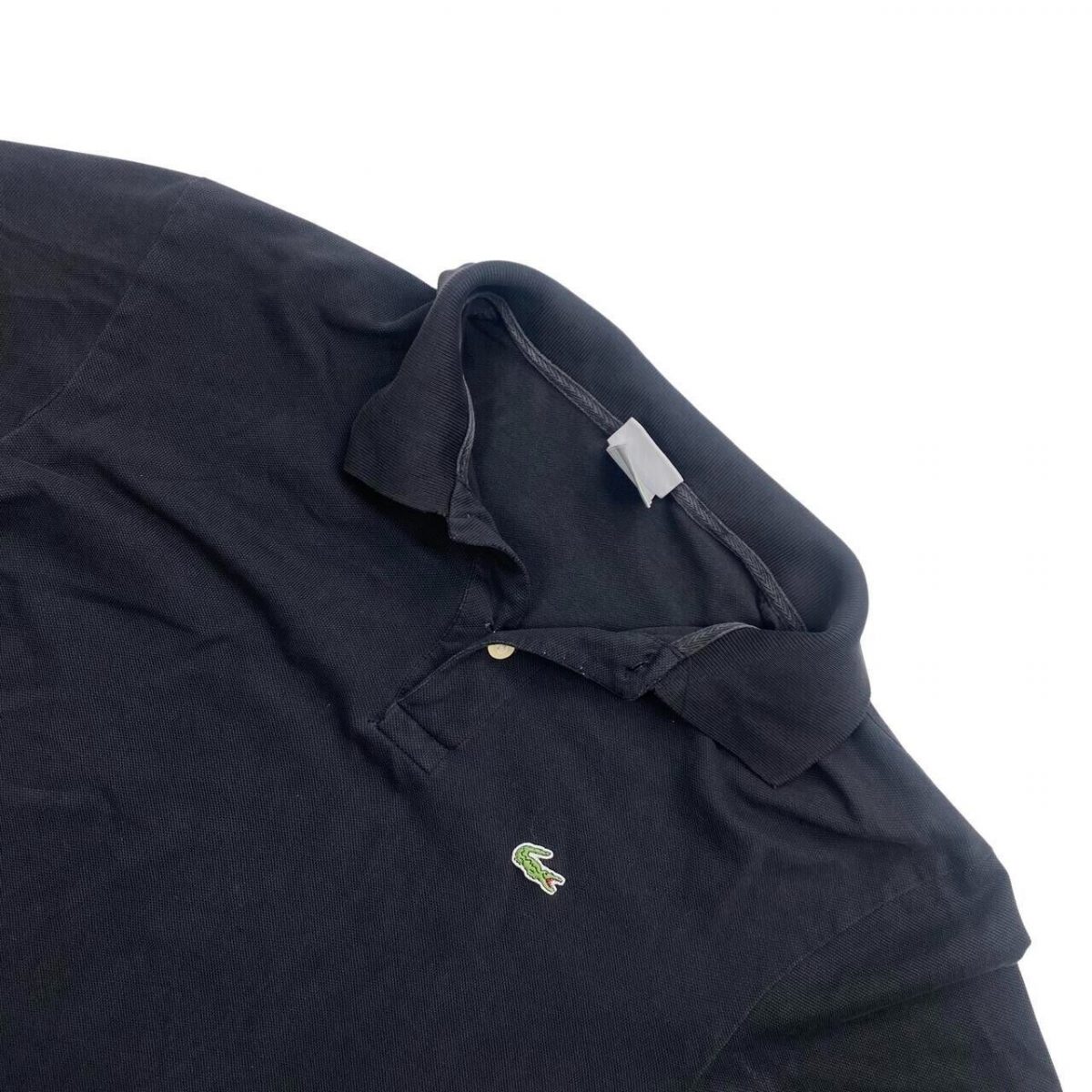 LACOSTE Black Polo-shirt Size Mens M - Image 2