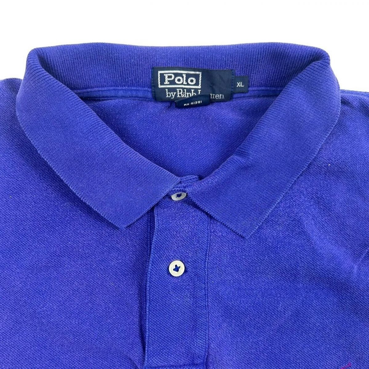 POLO Ralph Purple full sleeved POLO-shirts SIZE MENS XL - Image 5