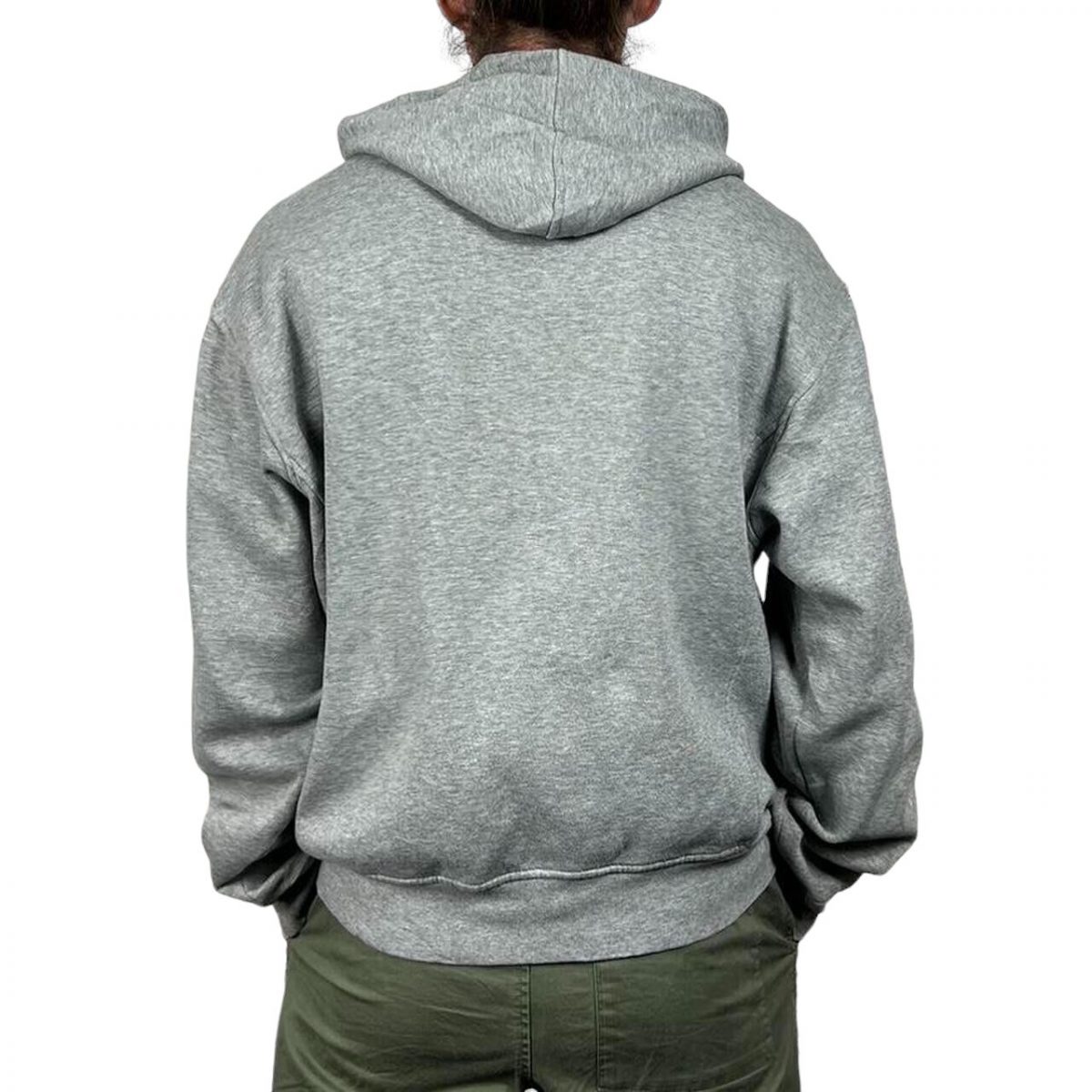 FILA Grey Long Sleeved Hoodie Mens Size XXL - Image 3