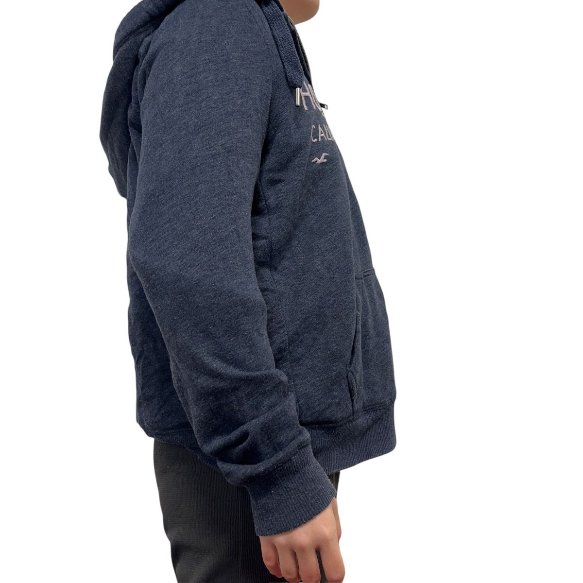 Hollister Navy Long Sleeved Pullover Mens Size XS - Image 2