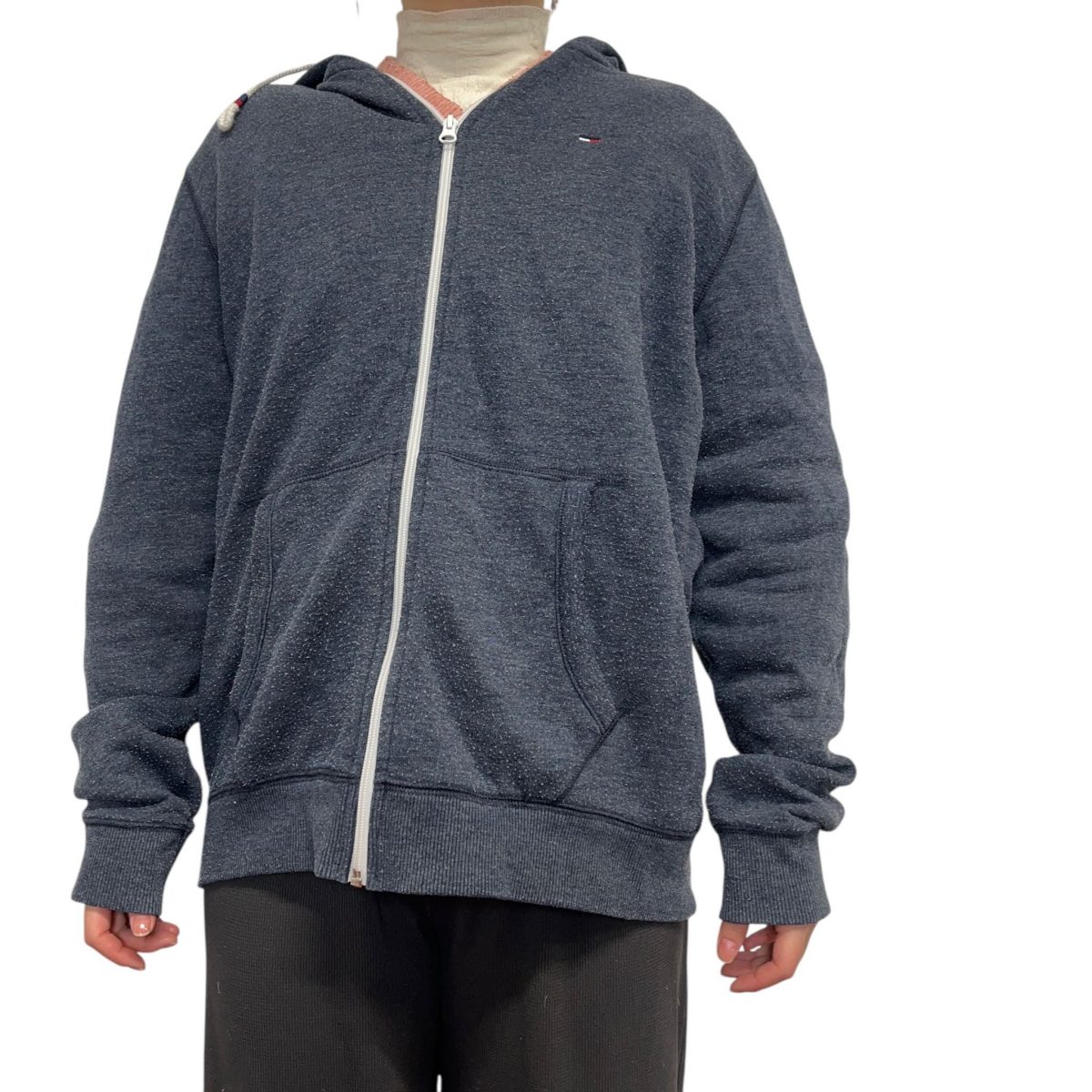 Tommy Hilfiger Navy Long Sleeved Pullover Mens Size L - Image 4