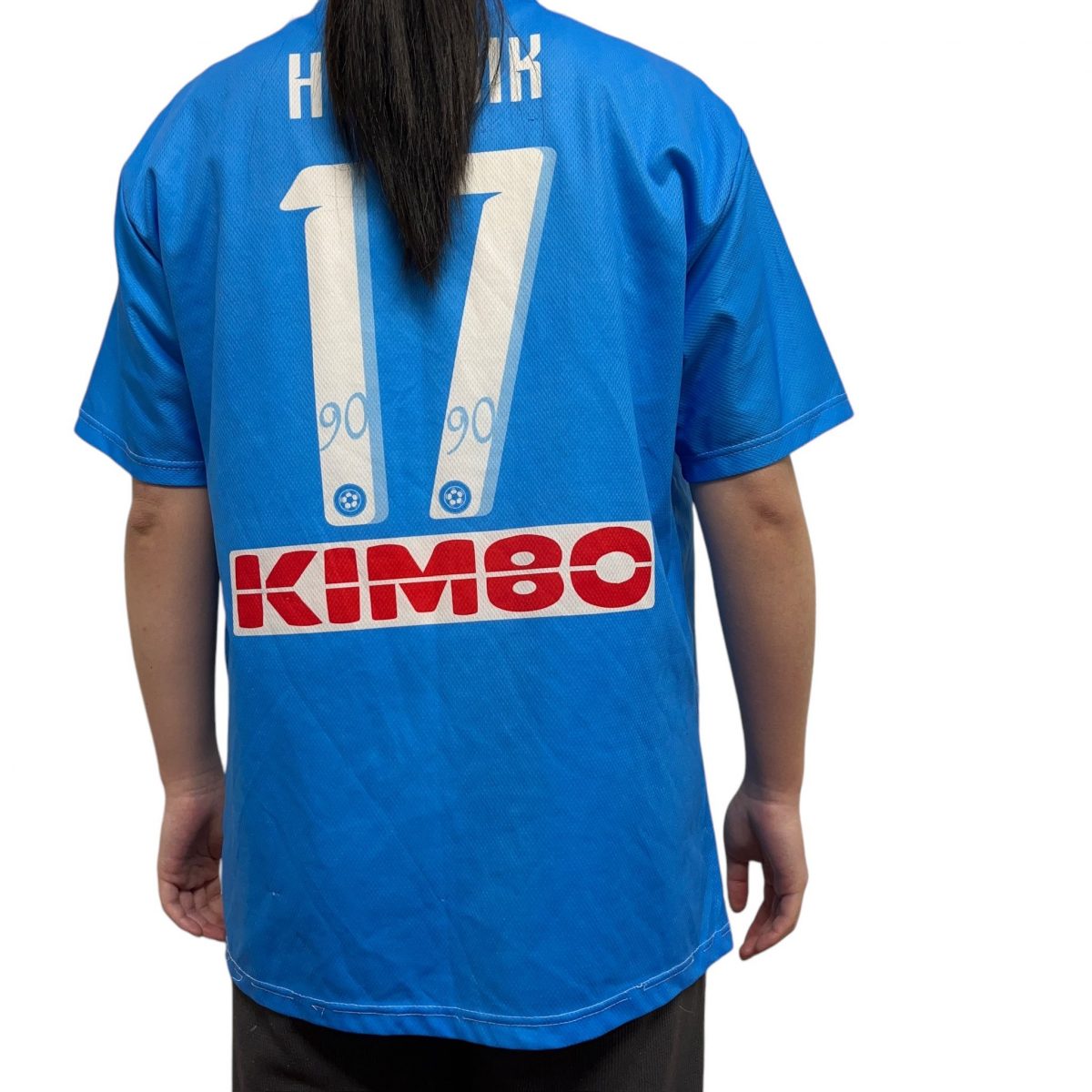 Napoli Blue Red 17 Kimbo Short Sleeved T-shirt Mens Size M - Image 2