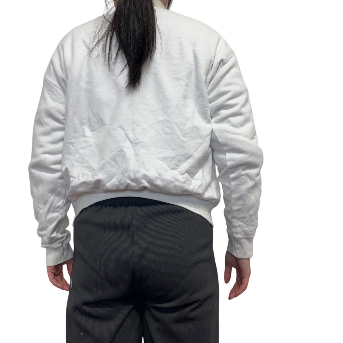Nasa White Blue Long Sleeved Sweatshirt Mens Size S - Image 4
