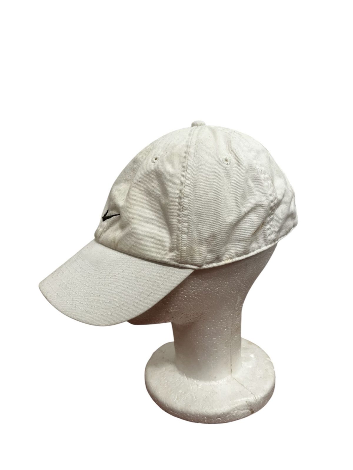 Nike White plain Mens Cap One Size - Image 3
