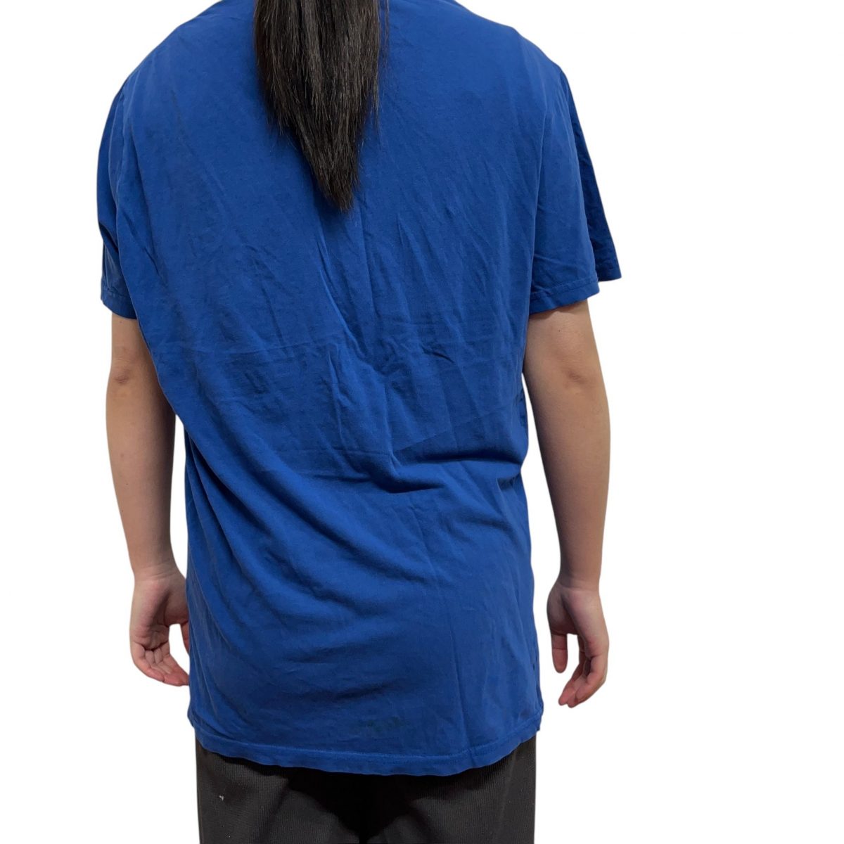 Emporio Armani Blue White Short sleeved T-shirt Mens Size M - Image 4