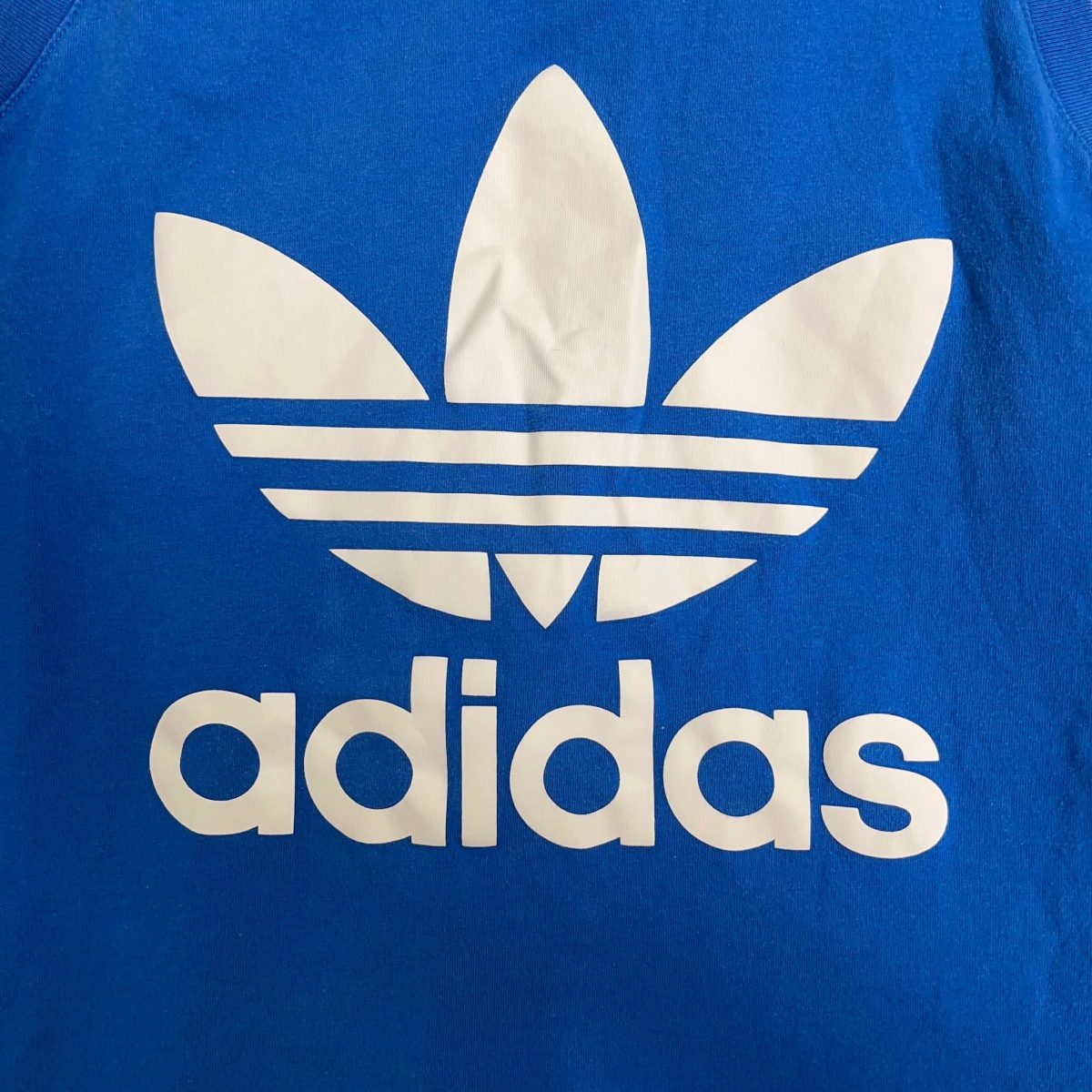 Adidas Blue Short sleeved  Vest T-shirt Mens Size M - Image 6