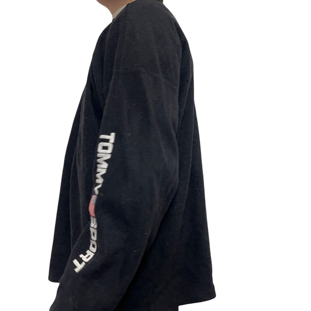 Tommy Sport Navy Blue Long Sleeved Jacket Mens Size L - Image 4