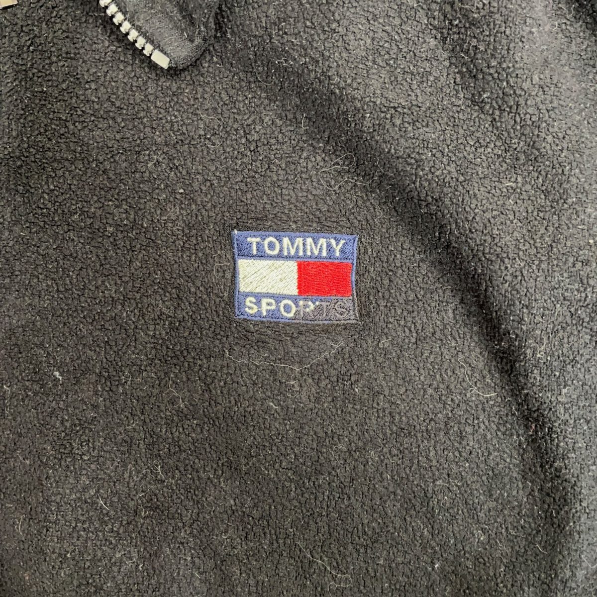 Tommy Sport Navy Blue Long Sleeved Jacket Mens Size L - Image 6