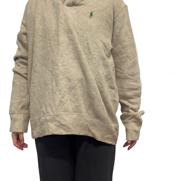 Polo Ralph Lauren Beige Long Sleeved Sweatshirt Mens Size 2XL
