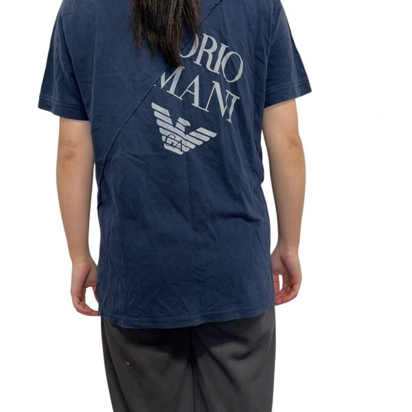 Emporio Armani Navy Blue Short Sleeved T-shirt Men Size M