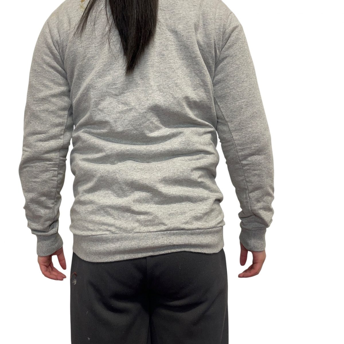 Tommy Hilfiger Grey Navy Long Sleeved Sweatshirt Mens Size S - Image 4