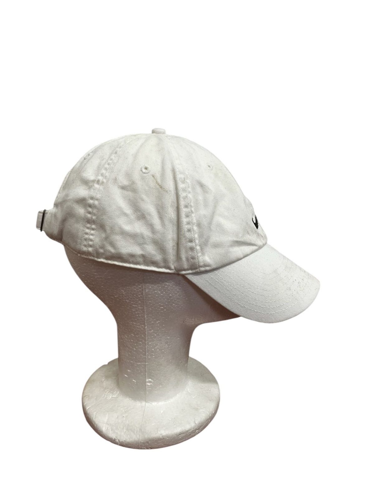 Nike White plain Mens Cap One Size - Image 2