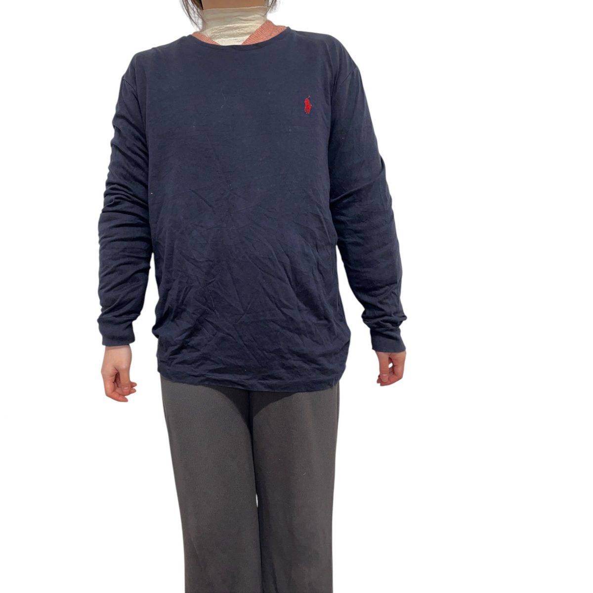 Polo Ralph Lauren Navy Long Sleeved Sweatshirt Mens Size L