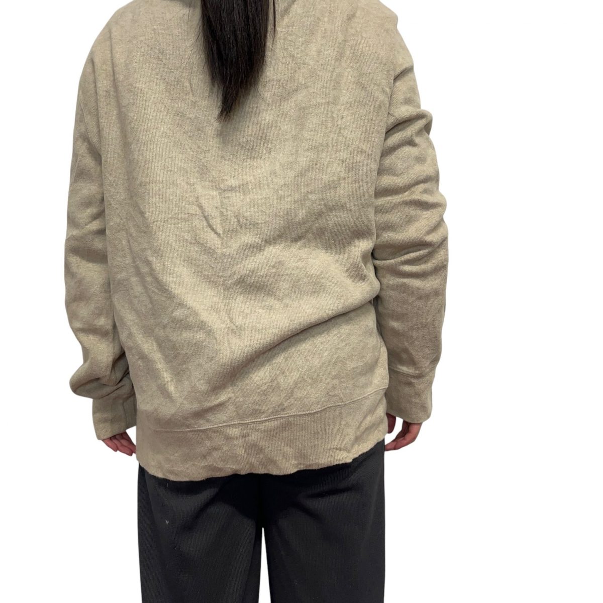 Polo Ralph Lauren Beige Long Sleeved Sweatshirt Mens Size 2XL - Image 4