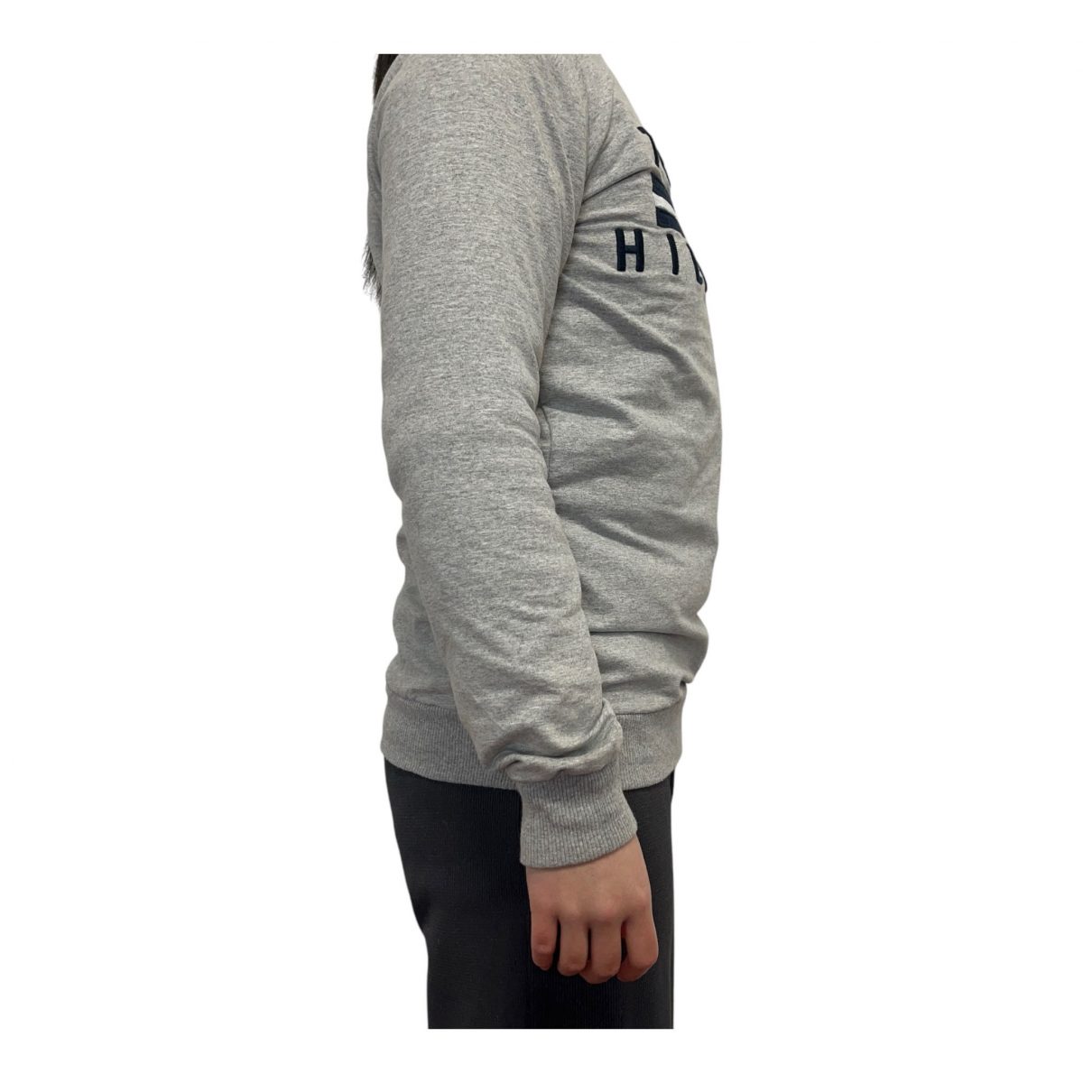 Tommy Hilfiger Grey Navy Long Sleeved Sweatshirt Mens Size S - Image 2